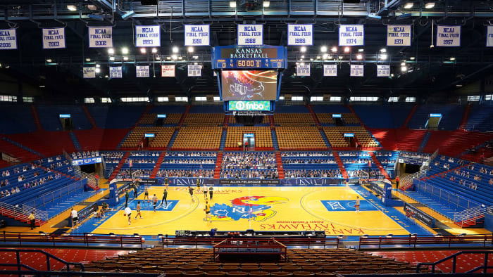 View of Allen Fieldhouse